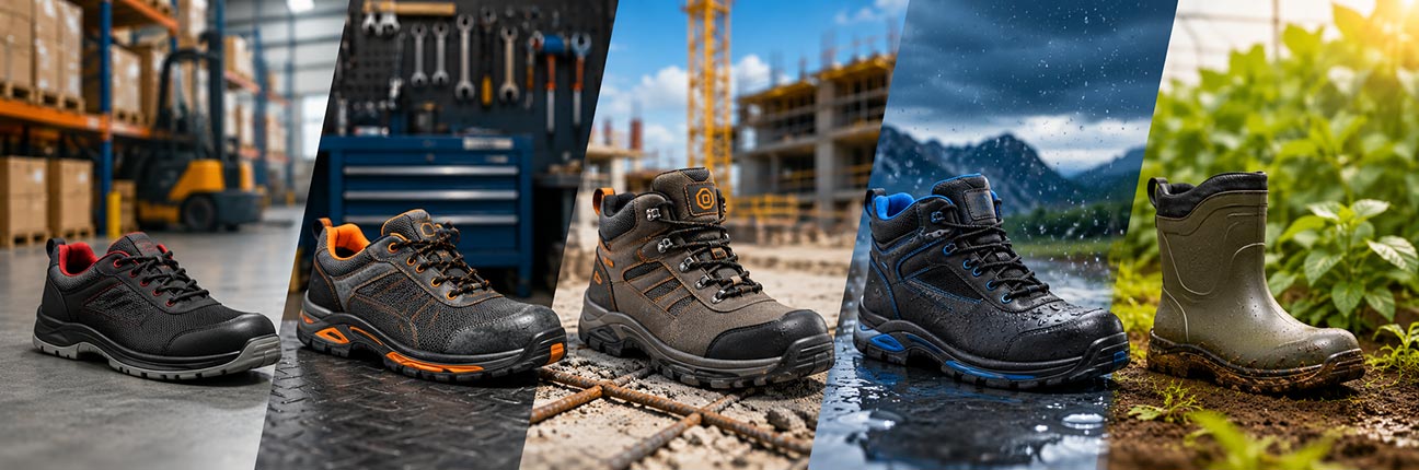 Scarpe antinfortunistiche: come scegliere la protezione giusta per il tuo lavoro