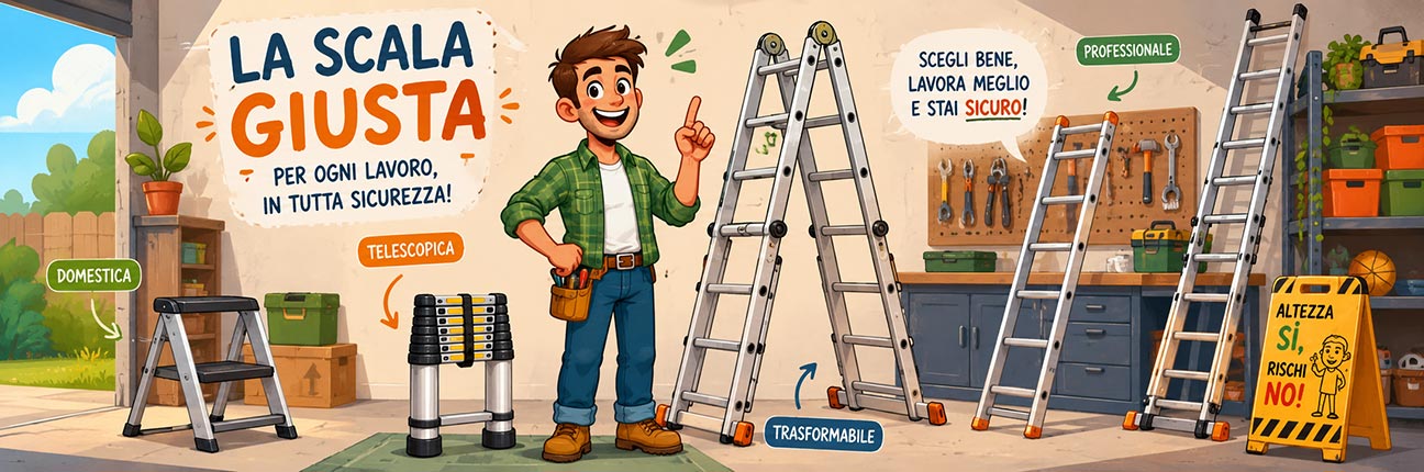 Scala domestica o professionale? Scegli quella giusta senza rischi