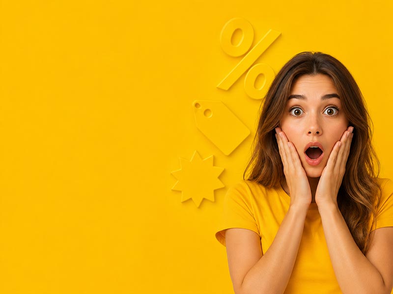 Sconto listino 40% su tutto